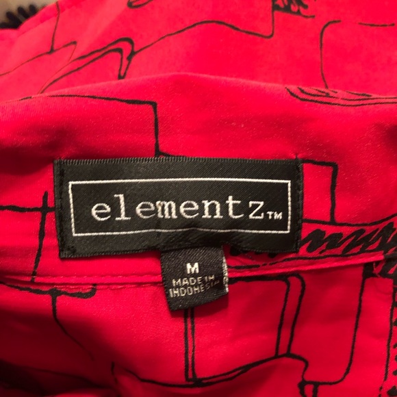 Elementz shrirs button  down size M - Picture 5 of 6